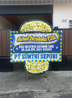Papan Bunga Duka di Renah Kayu Embun